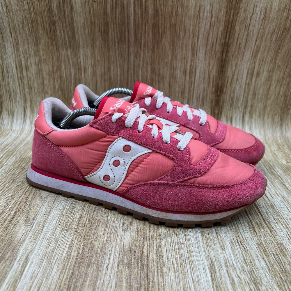 Saucony Jazz Original Women's Size 8.5 Retro Shoes Coral Pink Sneakers S1866-230